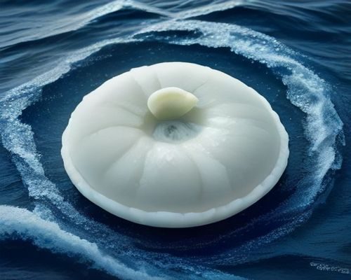一卷缠绕整齐的AV视频线材放在木桌上，暖色调复古氛围浓厚